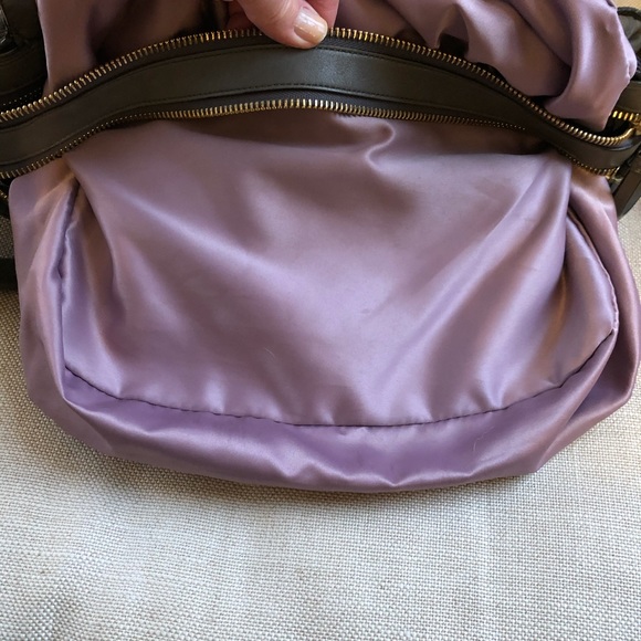 Coach Satchel Hampton Lindsay Rare Grey Pockets - Picture 10 of 11